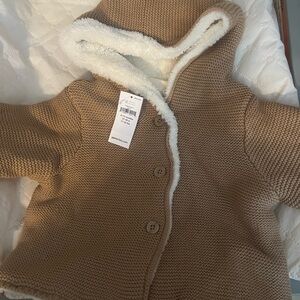 BabyGap Sherpa sweater 6-12m